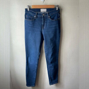 EVERLANE dark Wash high rise jeans size 27